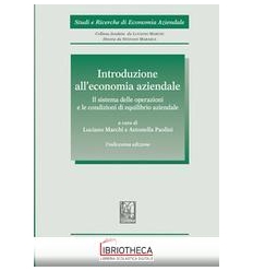 INTRODUZIONE ALL'ECONOMIA AZIENDALE