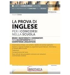 PROVA DI INGLESE PER I CONCORSI NELLA SCUOLA