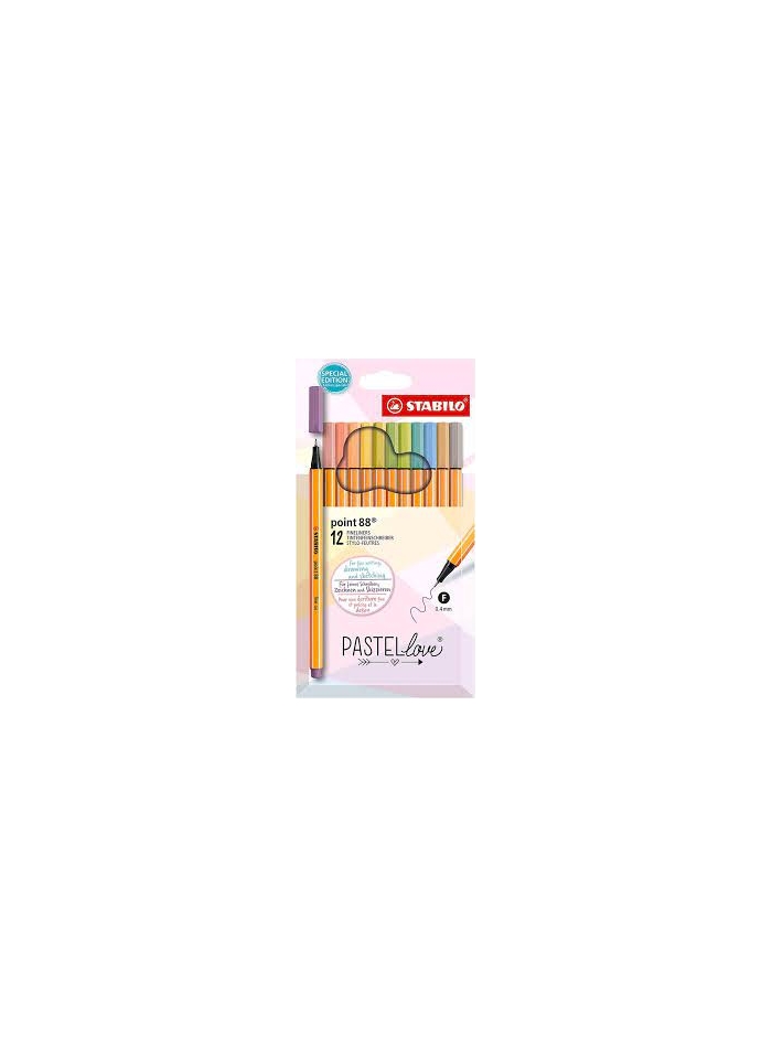 Penna Colorata Stabilo Point 88 Fineliner 0.4mm