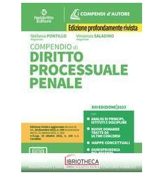 Compendio di diritto processuale penale.