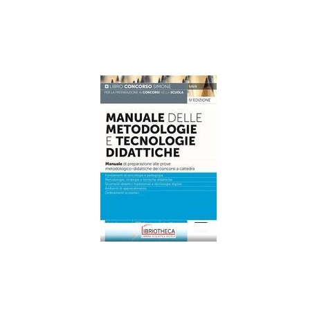 526/B MANUALE METODOLOGIE DIDATTICHE