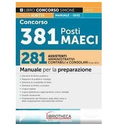 347/3 CONCORSO 381 MAECI