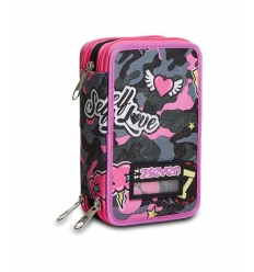 ASTUCCIO 3ZIP SEVEN CAMOULOVE GIRL