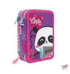 GOPOP ASTUCCIO 3ZIP PANDASTIC