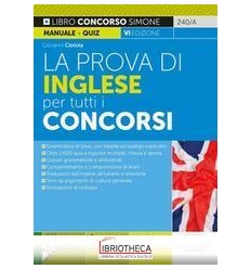 240/A LA PROVA DI INGLESE PER TUTTI CONC