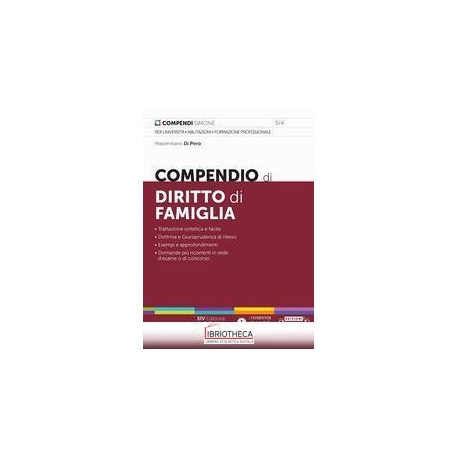 005/4 COMPENDIO DIRITTO FAMIGLIA