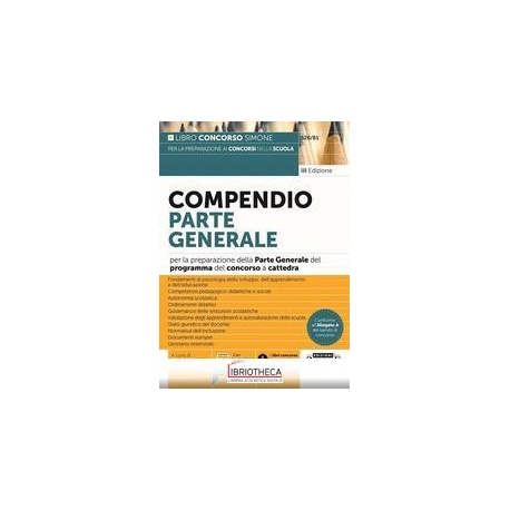 526/B1 COMPENDIO PARTE GENERALE