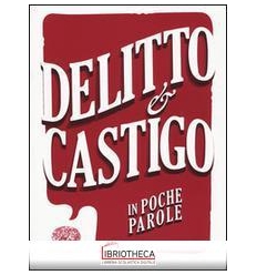 DELITTO E CASTIGO