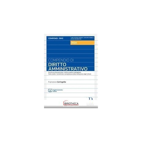 COMPENDIO DI DIRITTO AMMINISTRATIVO