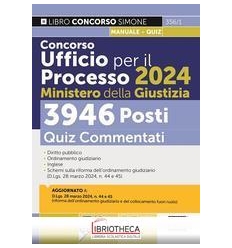 CONCORSO UFFICIO PER IL PROCESSO 2024 MINISTERO DELL