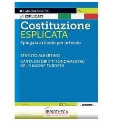 COSTITUZIONE ESPLICATA