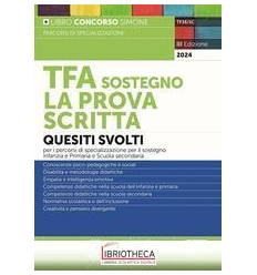 TF16/1C TFA SOSTEGNO PROVA SCRITTA