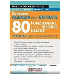 313/5 CONCORSO AGENZIA ENTRATE RISORSE U