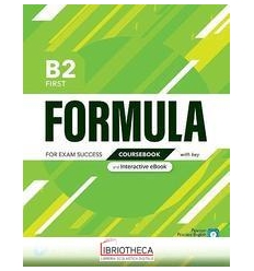 FORMULA B2 COURSEBOOK + EBOOK WITH KEY