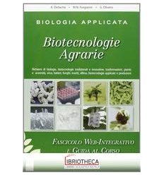 BIOLOGIA APPLICATA E BIOTECNOLOGIE AGRARIE GENETICA V.E.