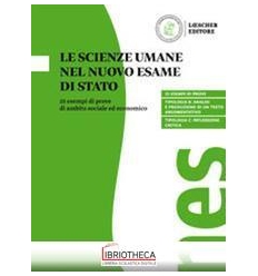 SCIENZE UMANE NEL NUOVO ESAME DI STATO ED. MISTA