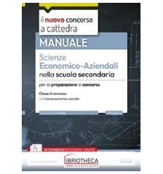 MANUALE SCIENZE ECONOMICO-AZIENDALI