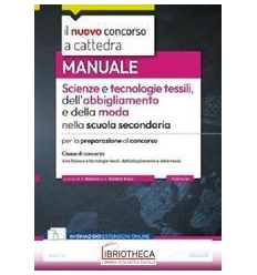 MANUALE SCIENZE ABBIGLIAMENTO E MODA