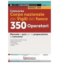 CONCORSO CORPO NAZIONALE DEI VIGILI DEL FUOCO - 350