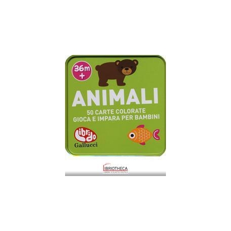 ANIMALI. 50 CARTE DOMANDE E RISPOSTE