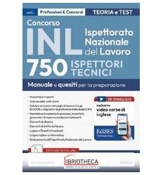 CONCORSO INL 750 ISPETTORI TECNICI