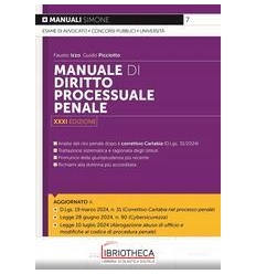 007 MANUALE DIRITTO PROCESSUALE PENALE