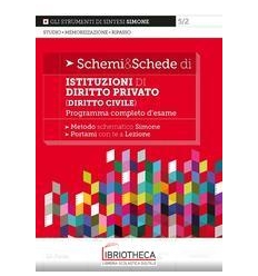 SCHEMI & SCHEDE DI ISTITUZIONI DI DIRITTO PRIVATO (D