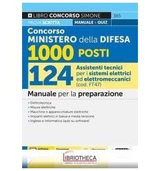 CONCORSO MINISTERO DELLA DIFESA 1000 POSTI - 124 ASS