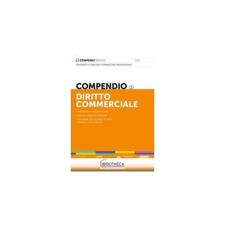 006/3 COMPENDIO DIRITTO COMMERCIALE