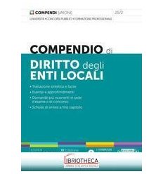 25/2 COMPENDIO DIRITTO ENTI LOCALI