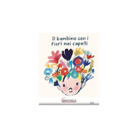 BAMBINO CON I FIORI CAPELLI