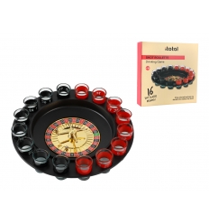 Roulette alcolica con 16 bicchierini