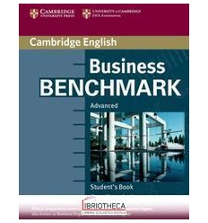 BUSINESS BENCHMARK ADVANCED FIRST EDITION ED. MISTA