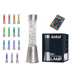 Lampada glitter con luce cambiacolore telecomandata