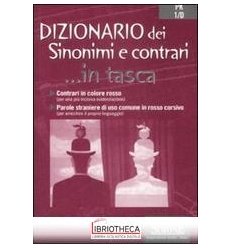 DIZIONARIO DEI SINONIMI E CONTRARI