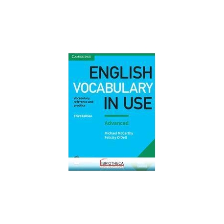 ENGLISH VOCABULARY IN USE ADVANCED FOURTH EDITION ED. MISTA