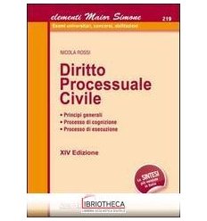 DIRITTO PROCESSUALE CIVILE