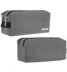 ASTUCCIO 2ZIP COMIX GRIGIO