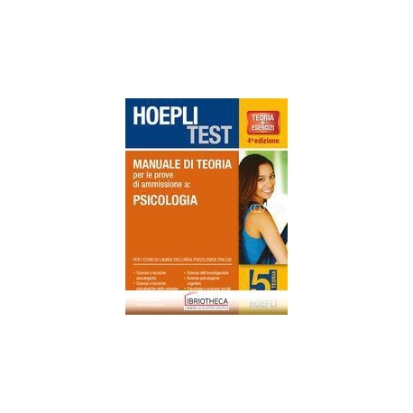 HOEPLI TEST 5 TEORIA PSICOLOGIA