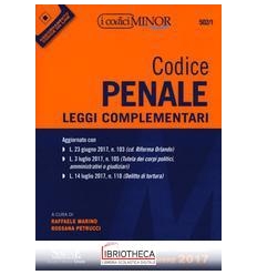 CODICE PENALE 2017.2 MINOR (502/1)