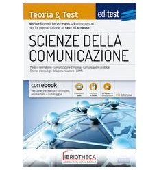 EDITEST. SCIENZE DELLA COMUNICAZIONE. TEORIA & TEST.