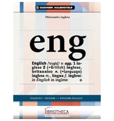 DIZIONARIO INGLESE