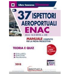 343 37 ISPETTORI AEROPORTUALI ENAC-MANU