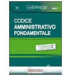 CODICE AMMINISTRATIVO 2015