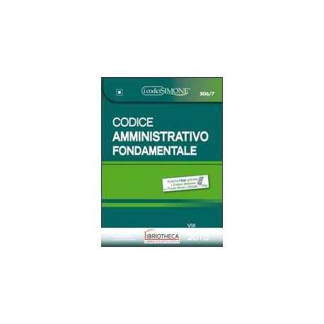 CODICE AMMINISTRATIVO 2015