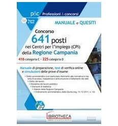 CONCORSO 641 POSTI CENTRI IMPI