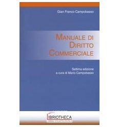 MANUALE DI DIRITTO COMMERCIALE