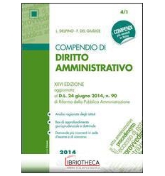 COMPENDIO DI DIRITTO AMMI9NISTRATIVO