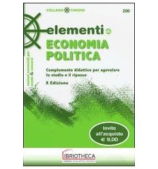 ELEMENTI ECONOMIA POLITICA