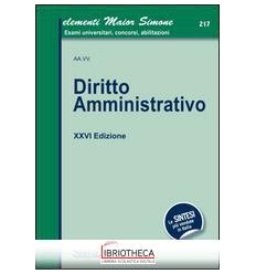 DIRITTO AMMINISTRATIVO - ELEMENTI MAIOR (217)